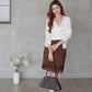 Suede Lacie Skirt
