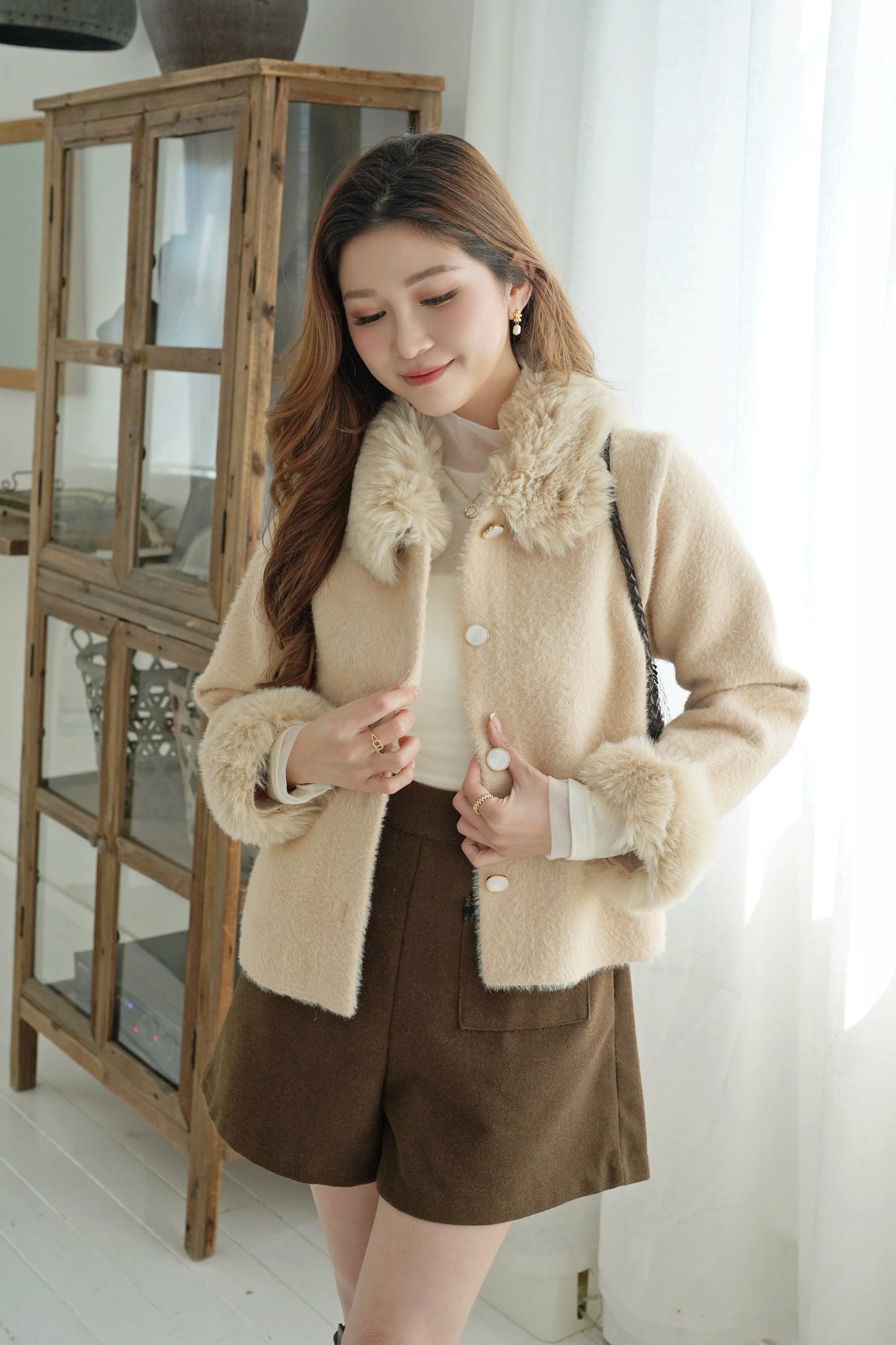 Fluffy Gracie Coat