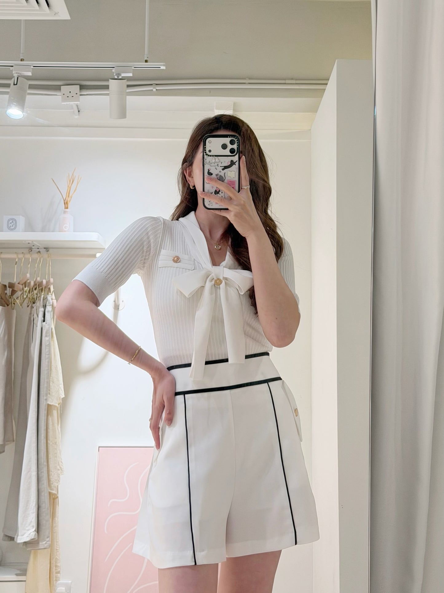 The Ribbon Tie Top