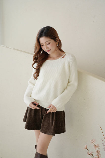 Pearly Valentine Sweater