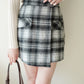 Classy Checkered Skirt