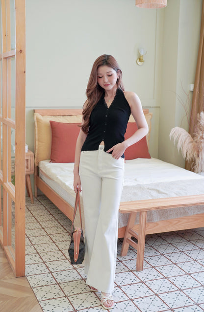 Premium Flexi White Jeans
