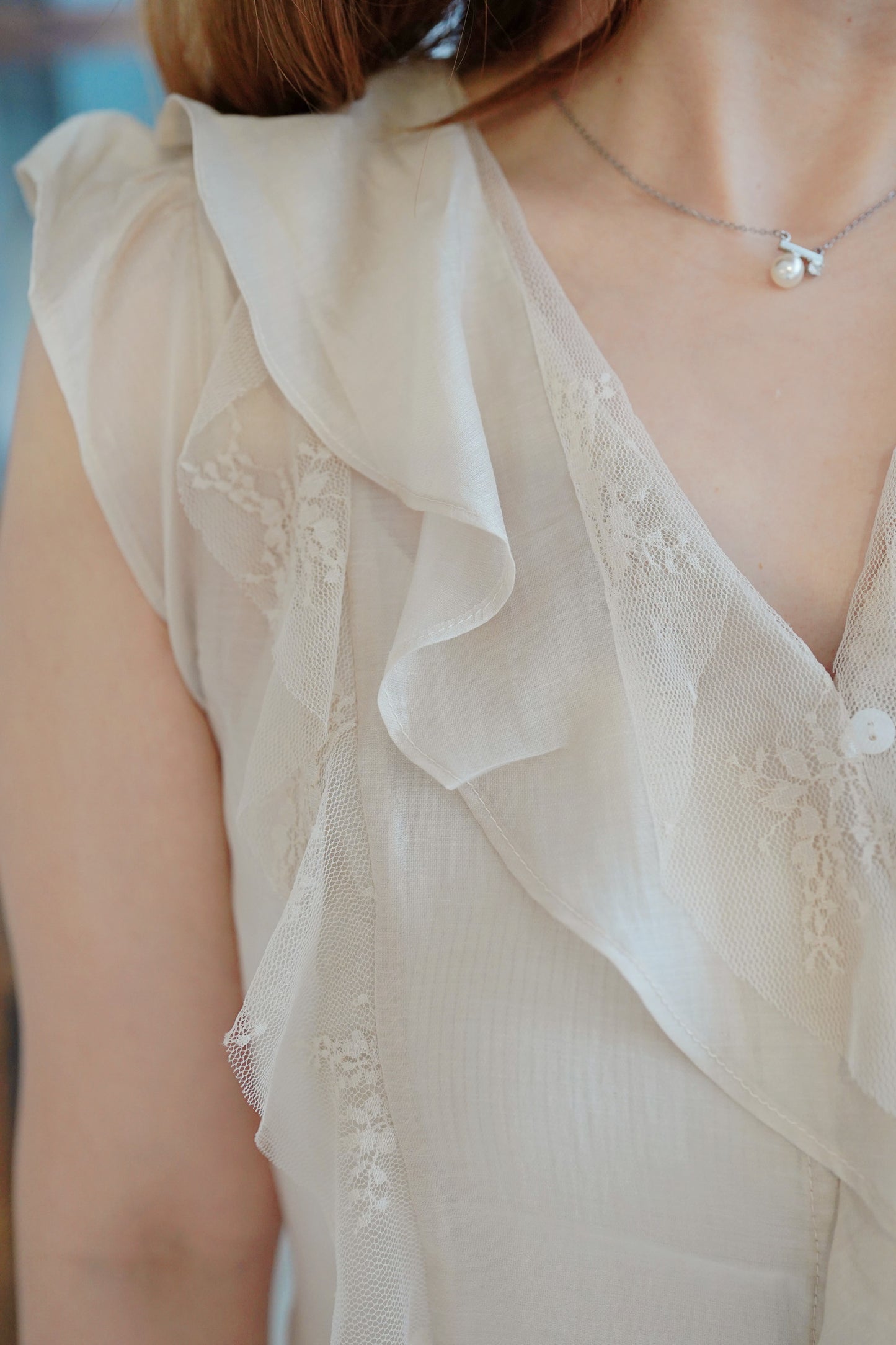Ruffle Romance Vest