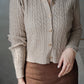 Collar Softness Cardi