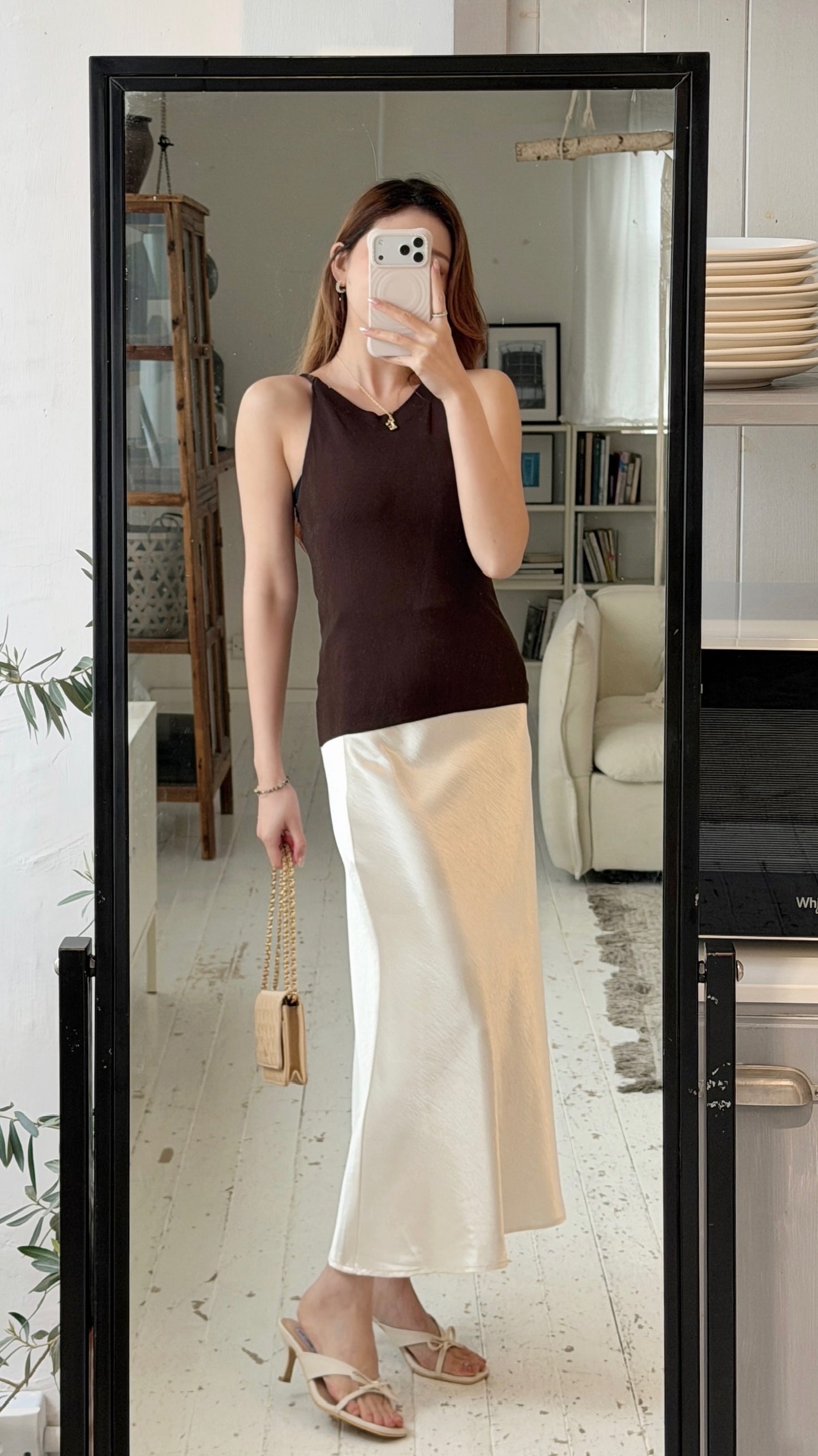 Timeless Twisty Halter Vest