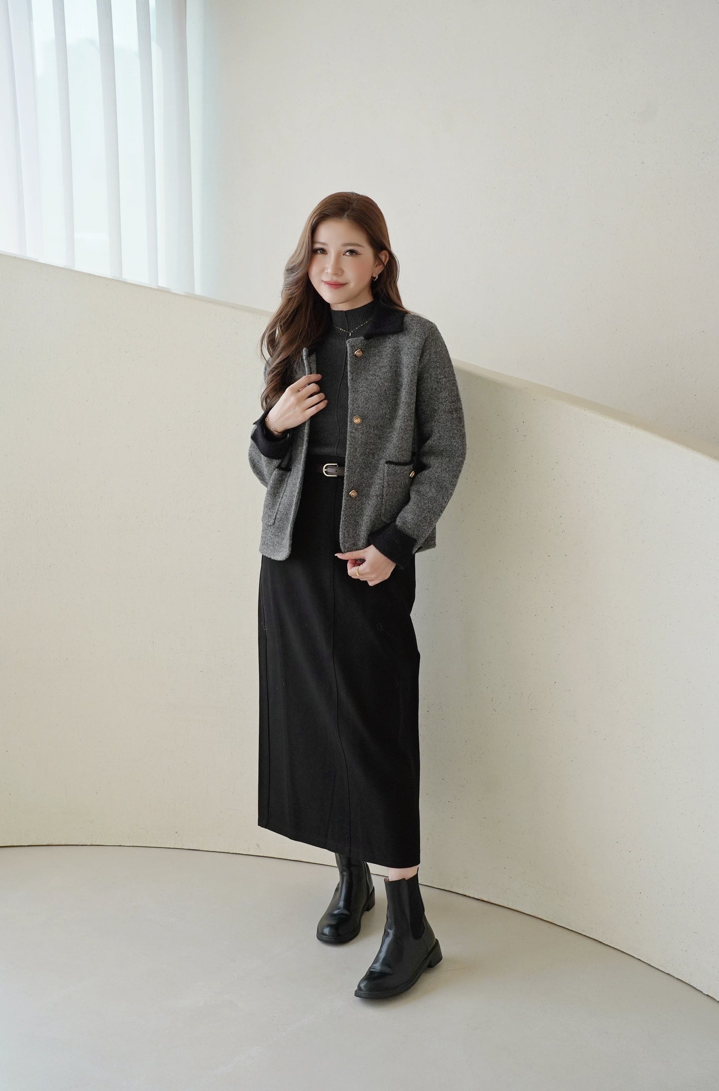 Winter High Waist Skirt