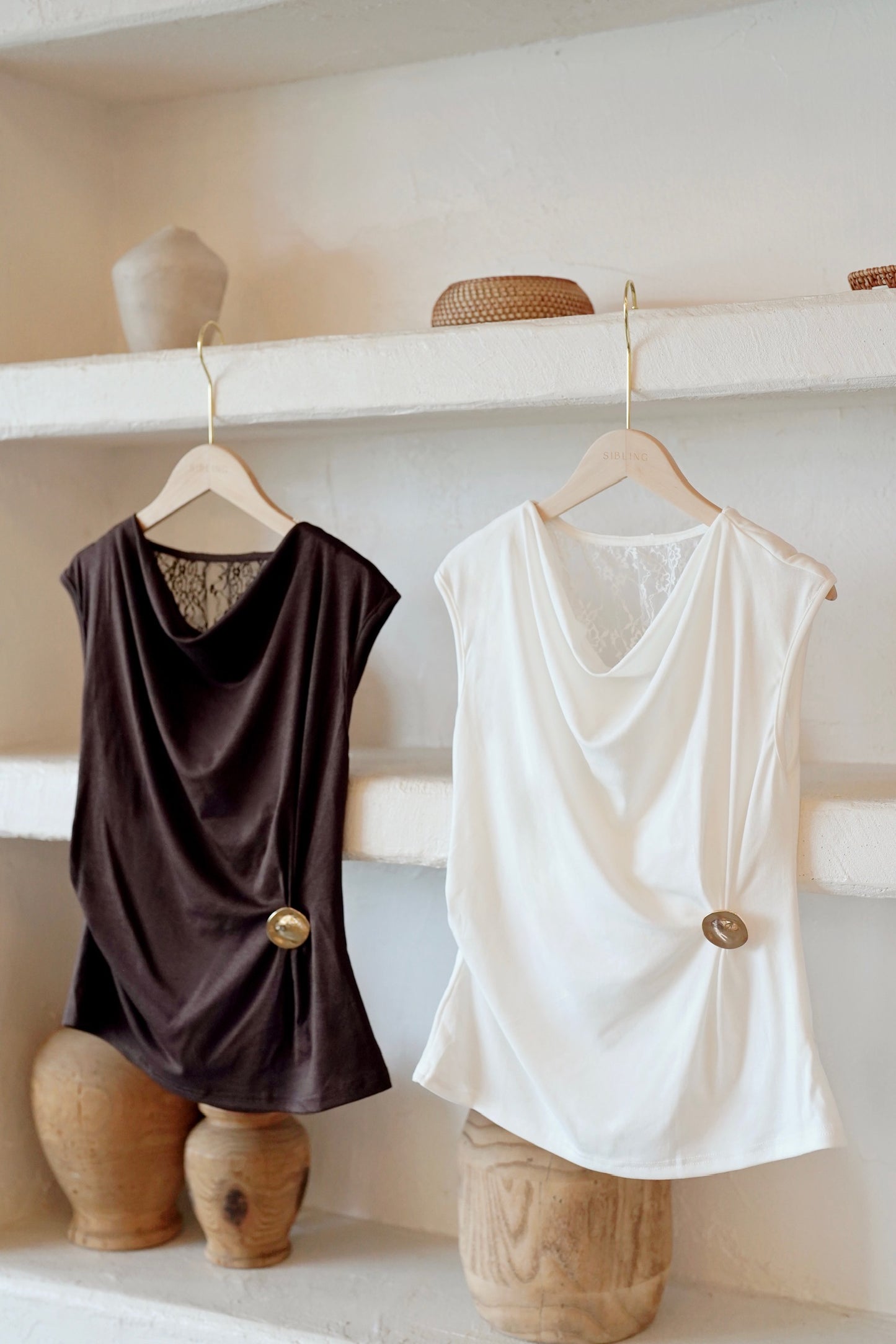 Glodie Drapped Lacie Vest