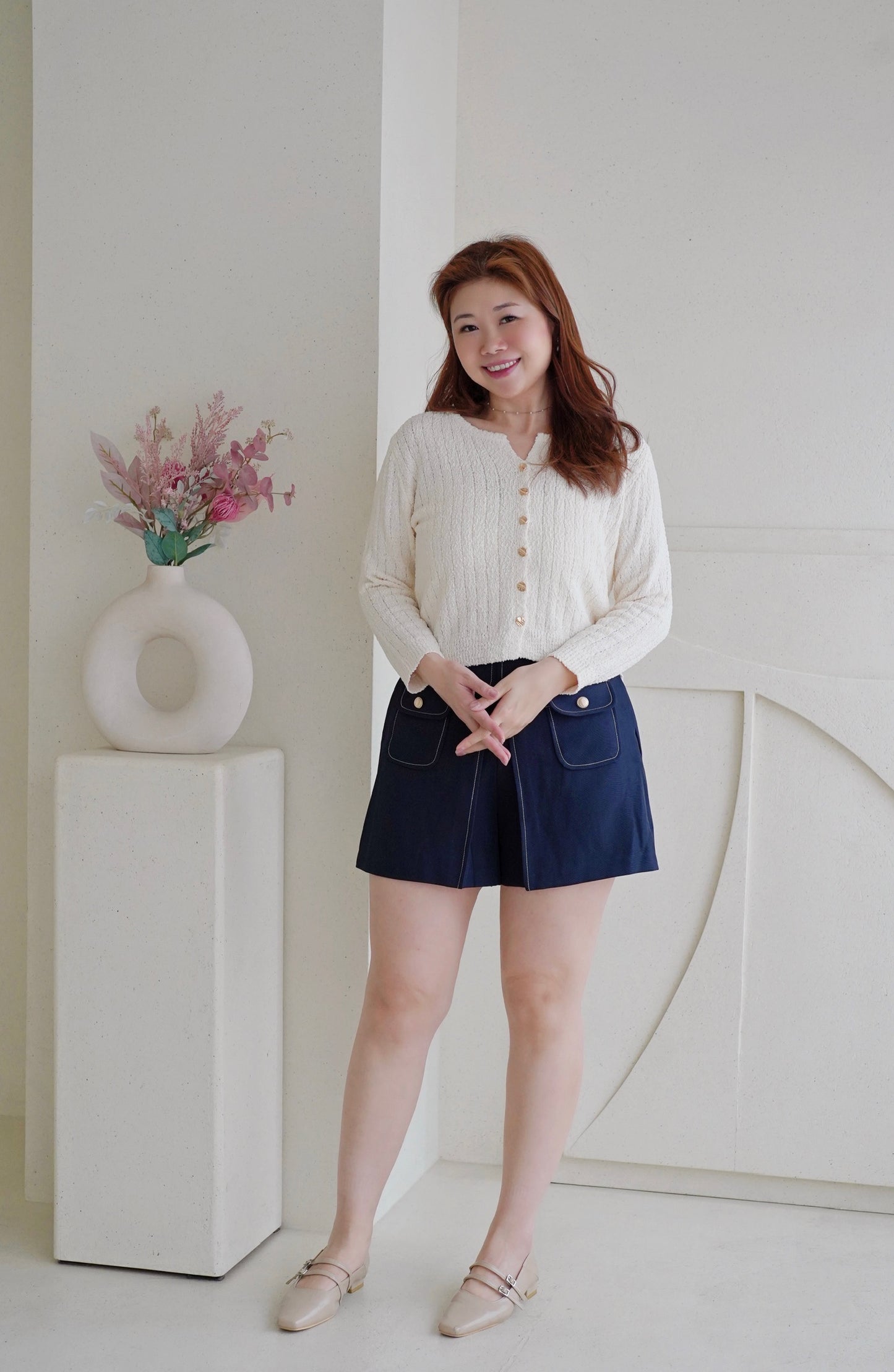 Pastelly Mellow Knitted Top