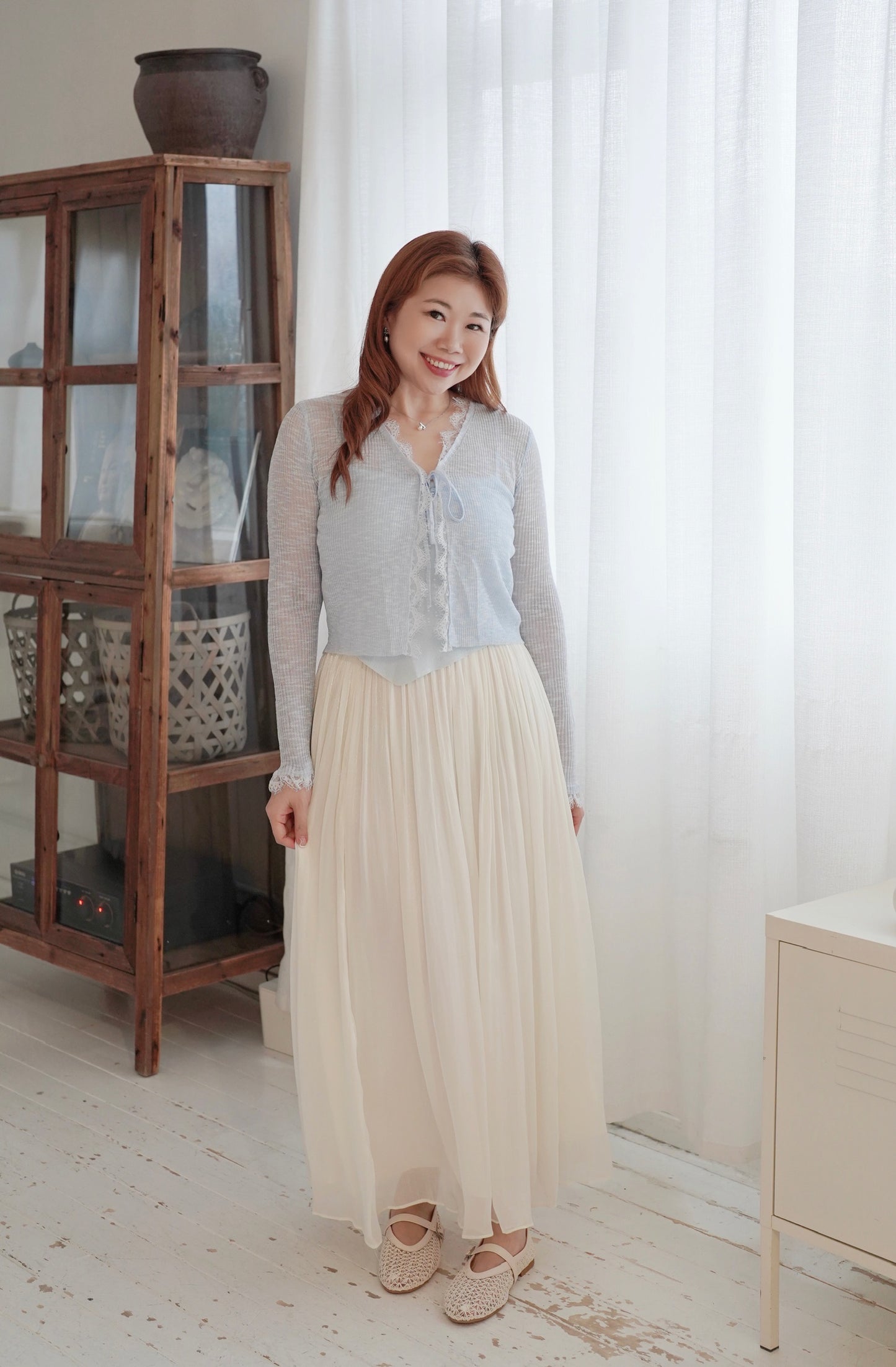 Marshmellow Cardi Set