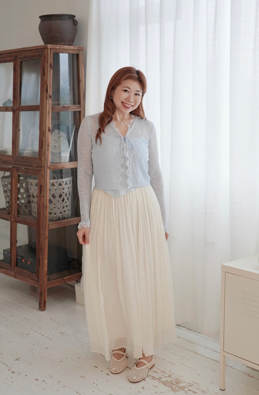 Marshmellow Cardi Set