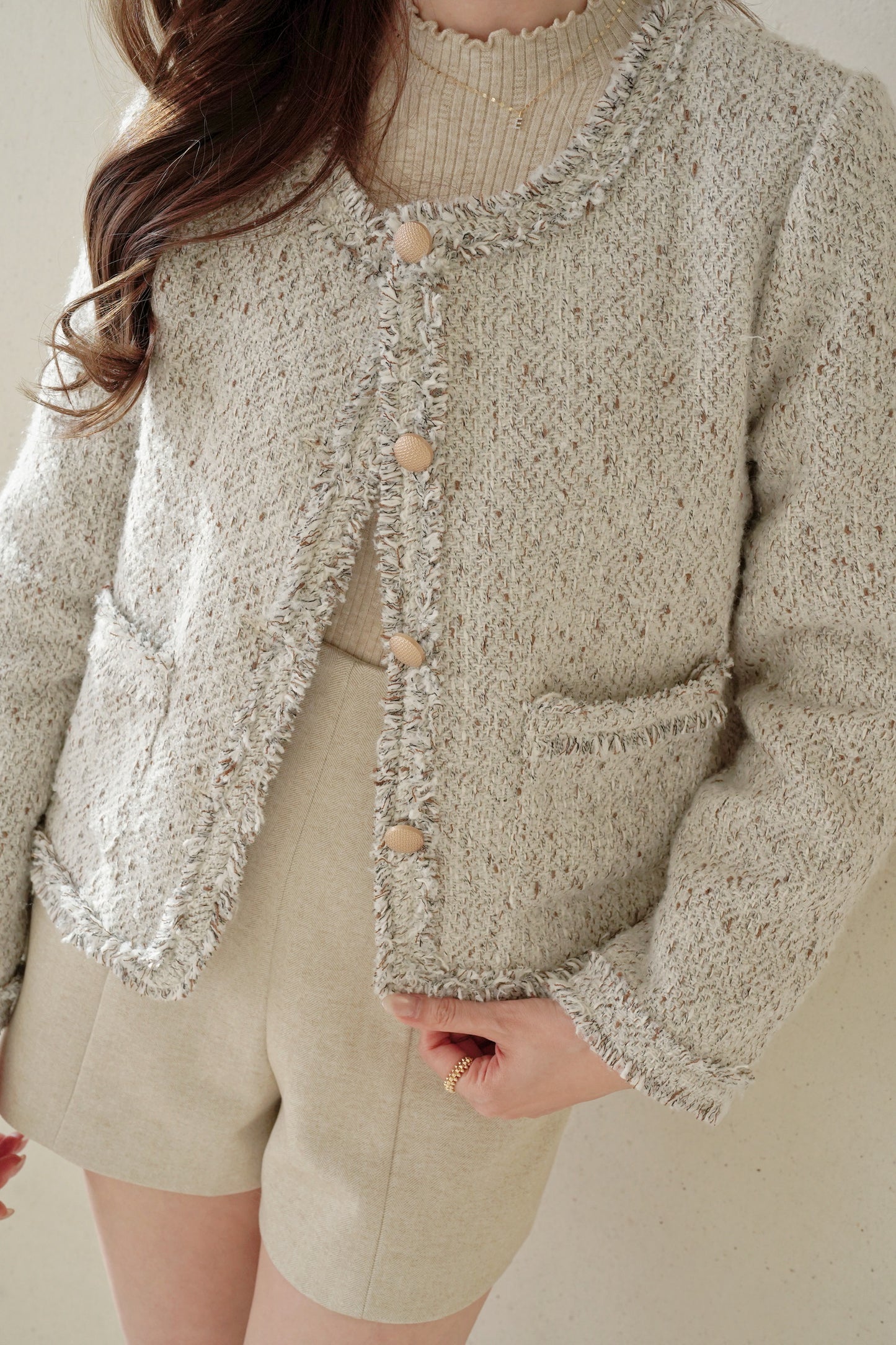 The Luxe Tweedy Coat