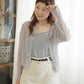 Cami Sheer Cardi Set