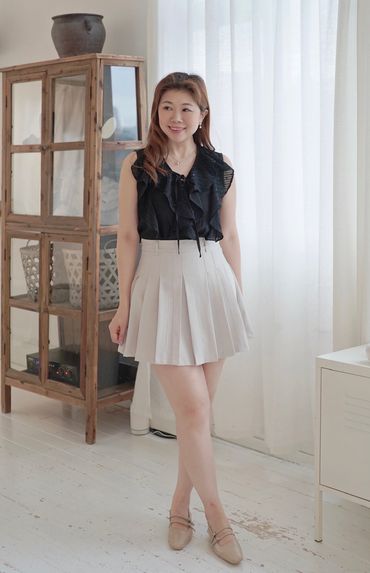 Lotus Ruffle Vest