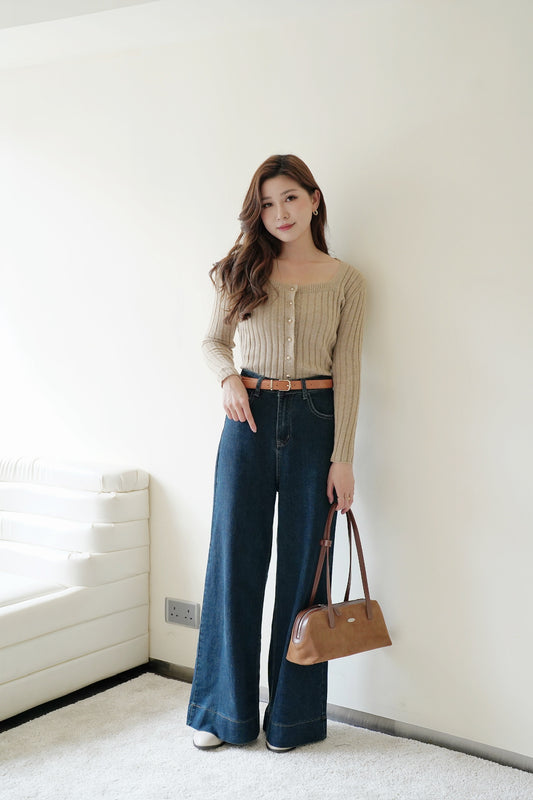 Marine Sofie Wide Leg Jeans