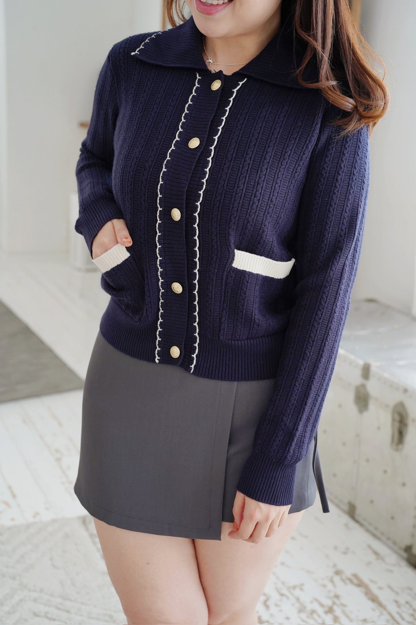 Coco Collar Cardi