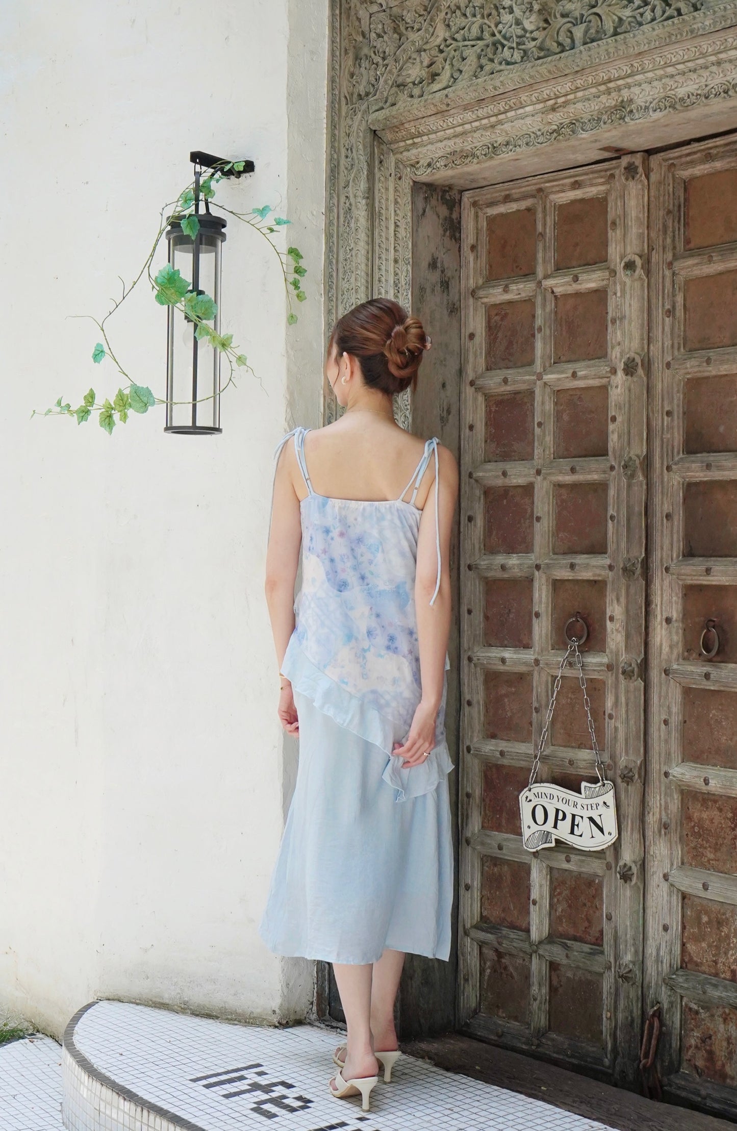 Oceanie Ruffle Dress