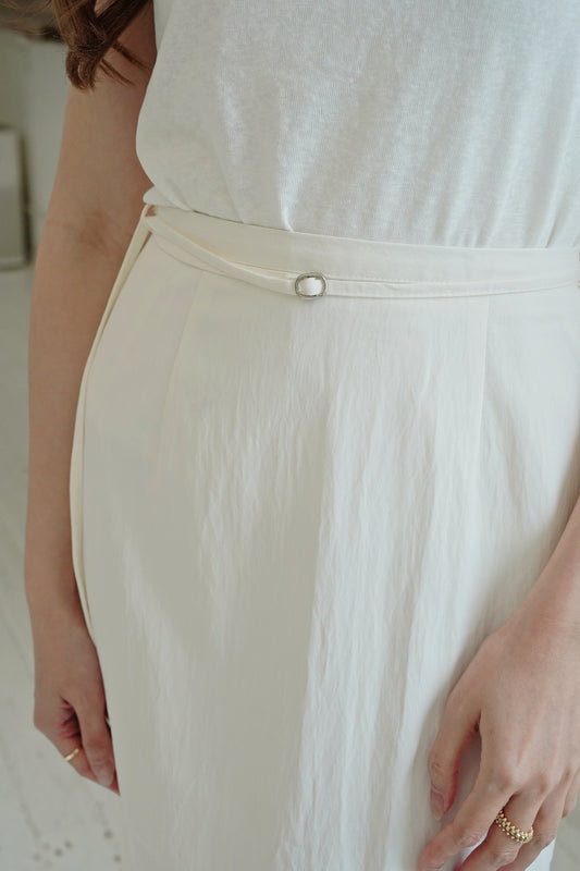 Straw Buckle Skirt