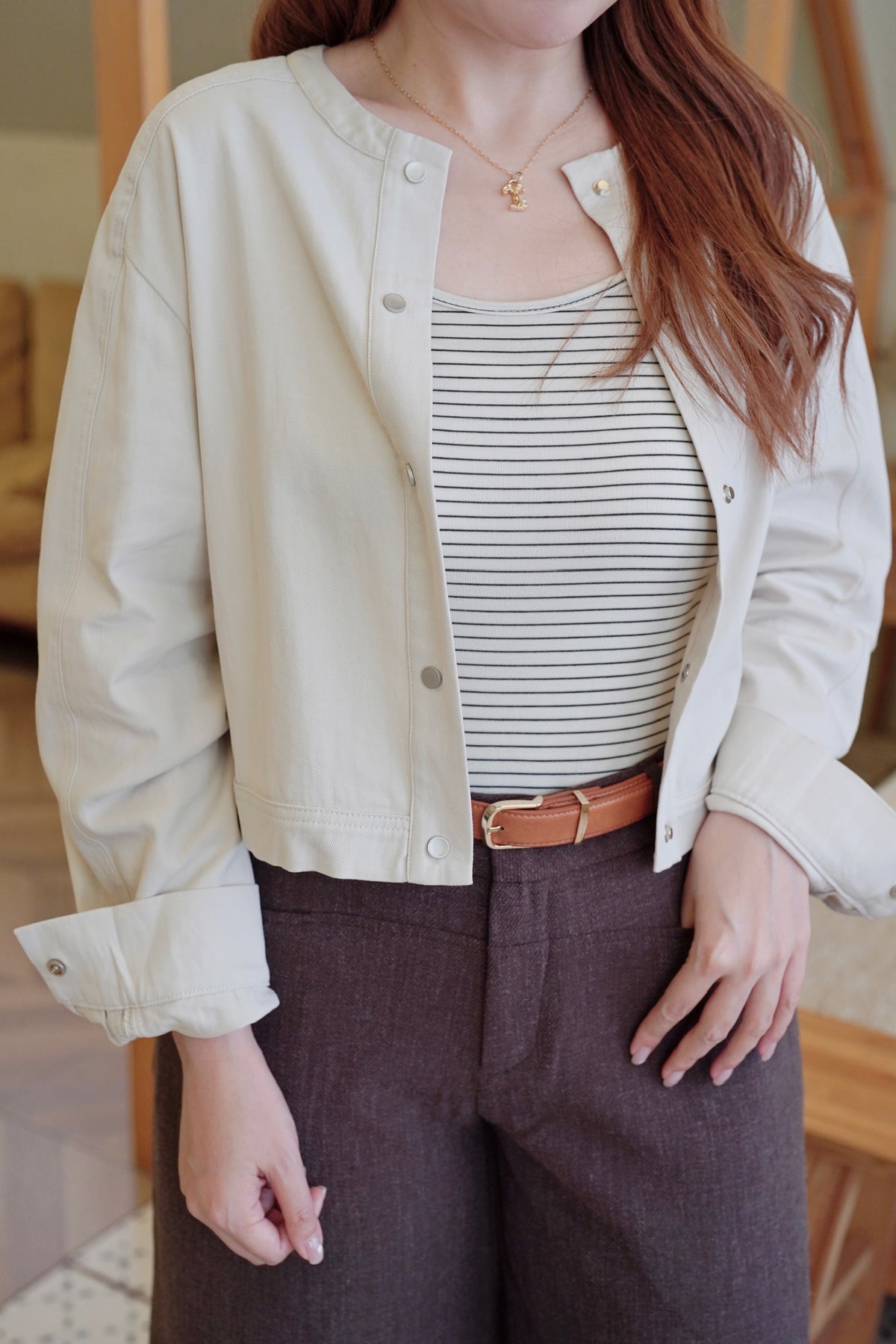 Misty Stripe Outer Set
