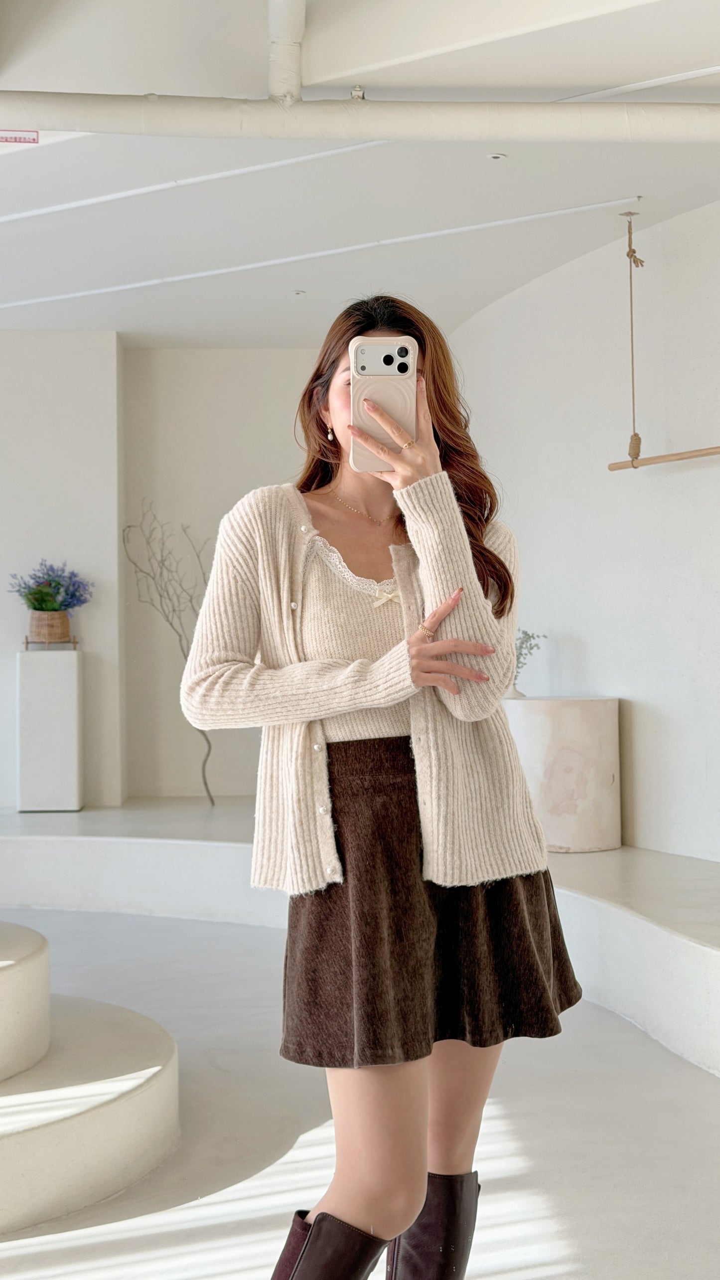 The Classic Velvet Skirt