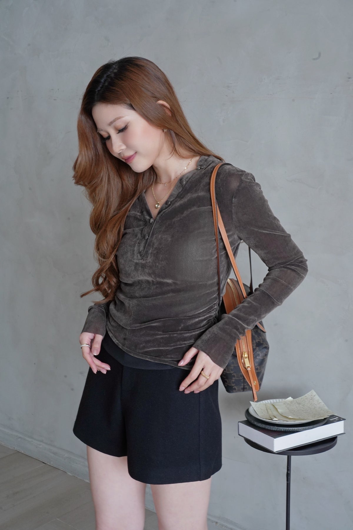 Button Petite Top