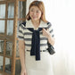 Frenchy Polo Stripes Set