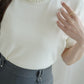 Airy Pearly Knitted Top