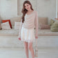 Fine Lacie Satin Skirt