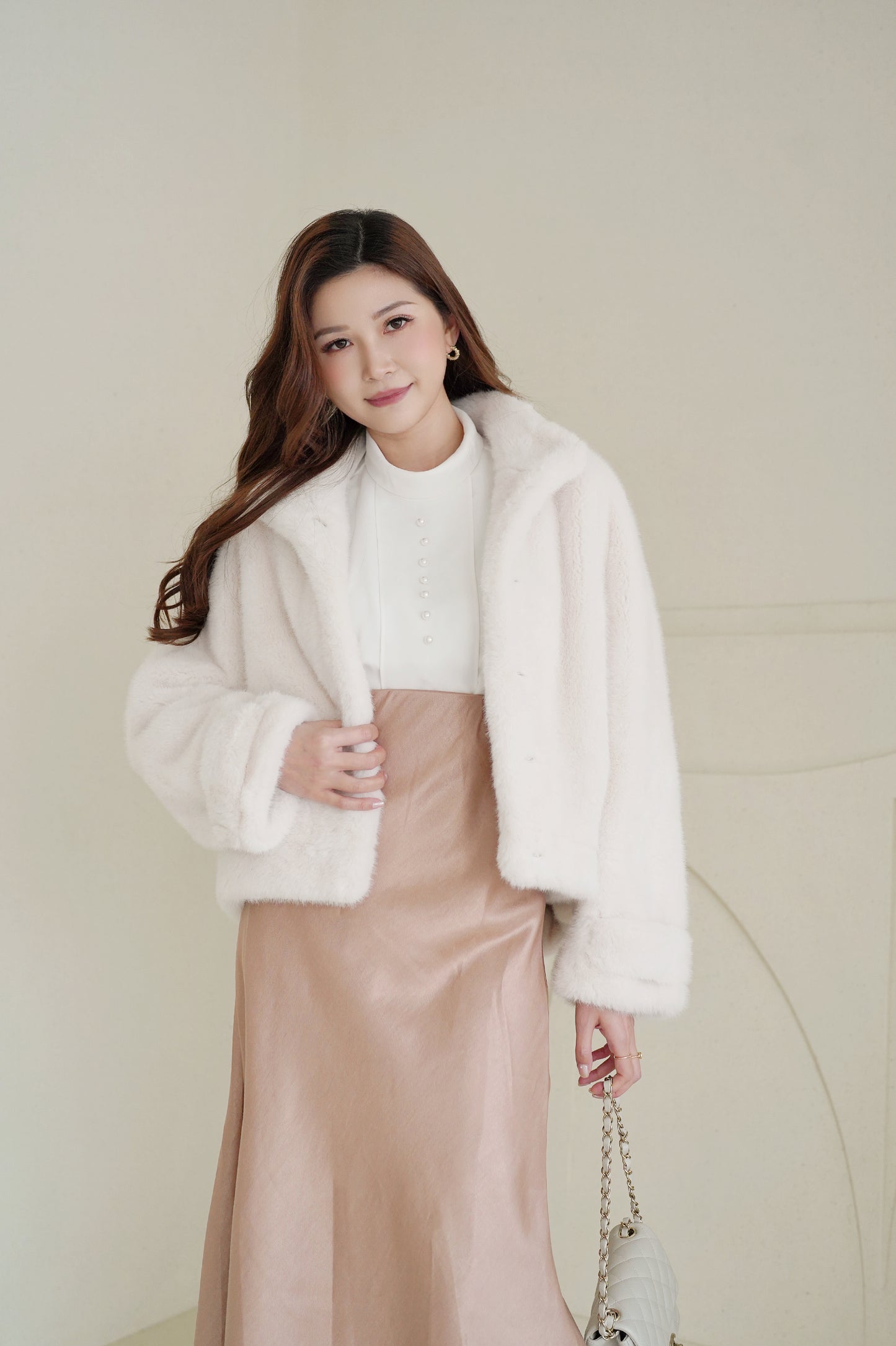 Classy Fur Puffer Coat