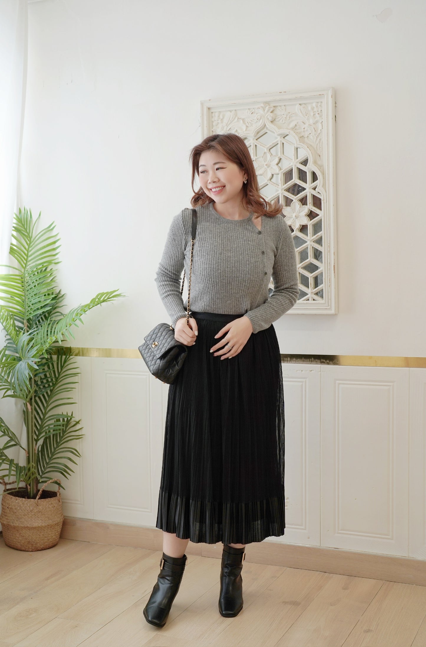 Cozy Spring Wool Top