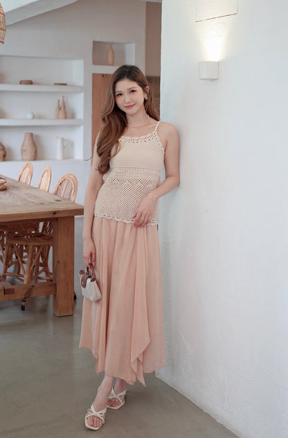 Stitching Romance Dress Set