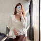 Sassy Satin Lacie Top