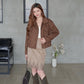 Classy Fine Suede Coat