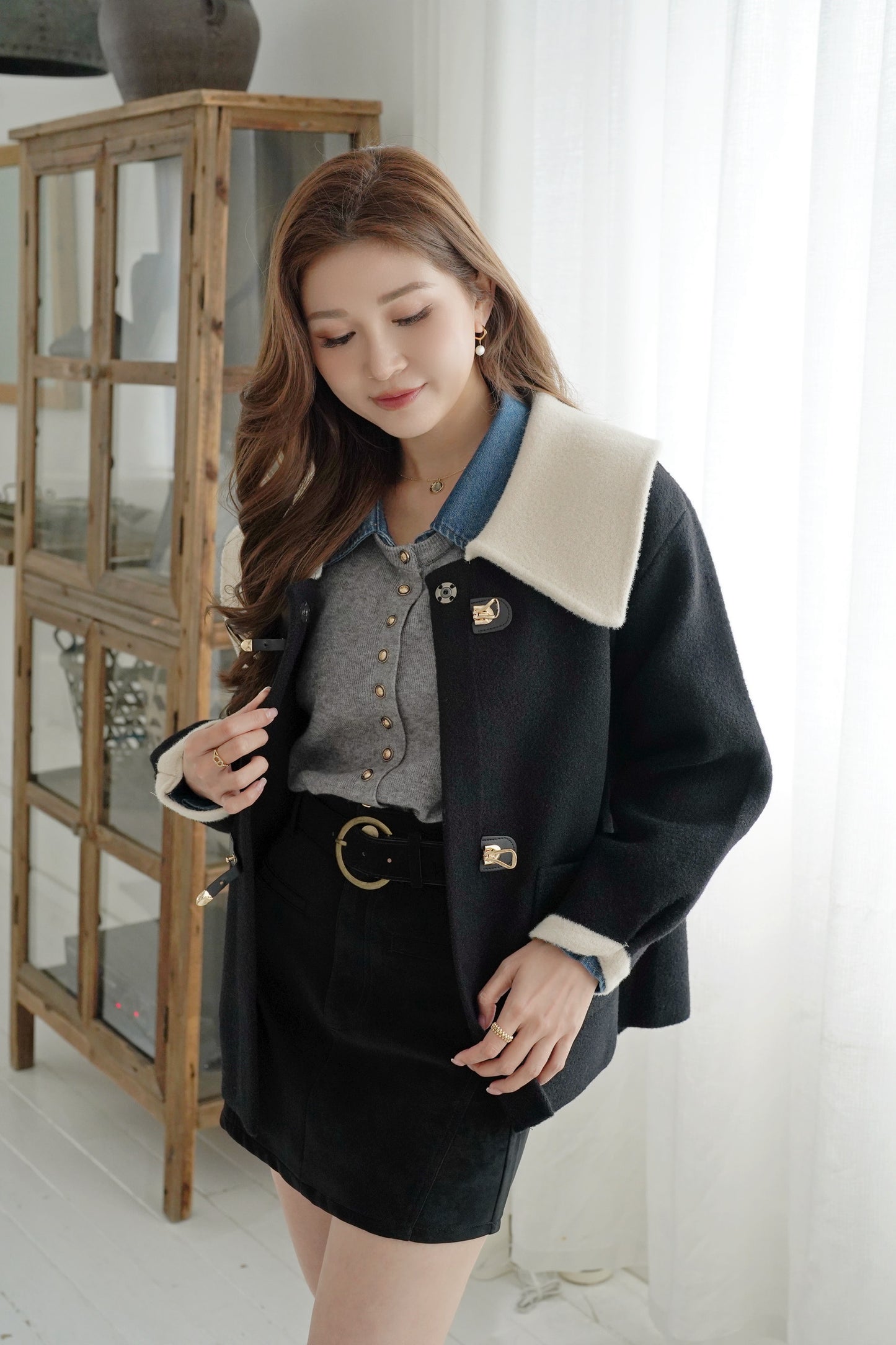 Goldie Button Coat
