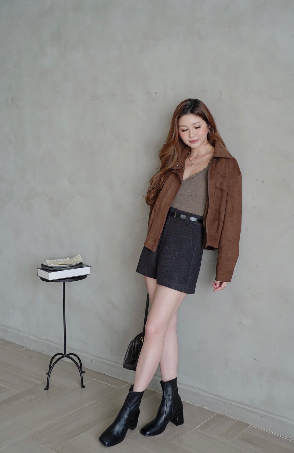 Classy Fine Suede Coat