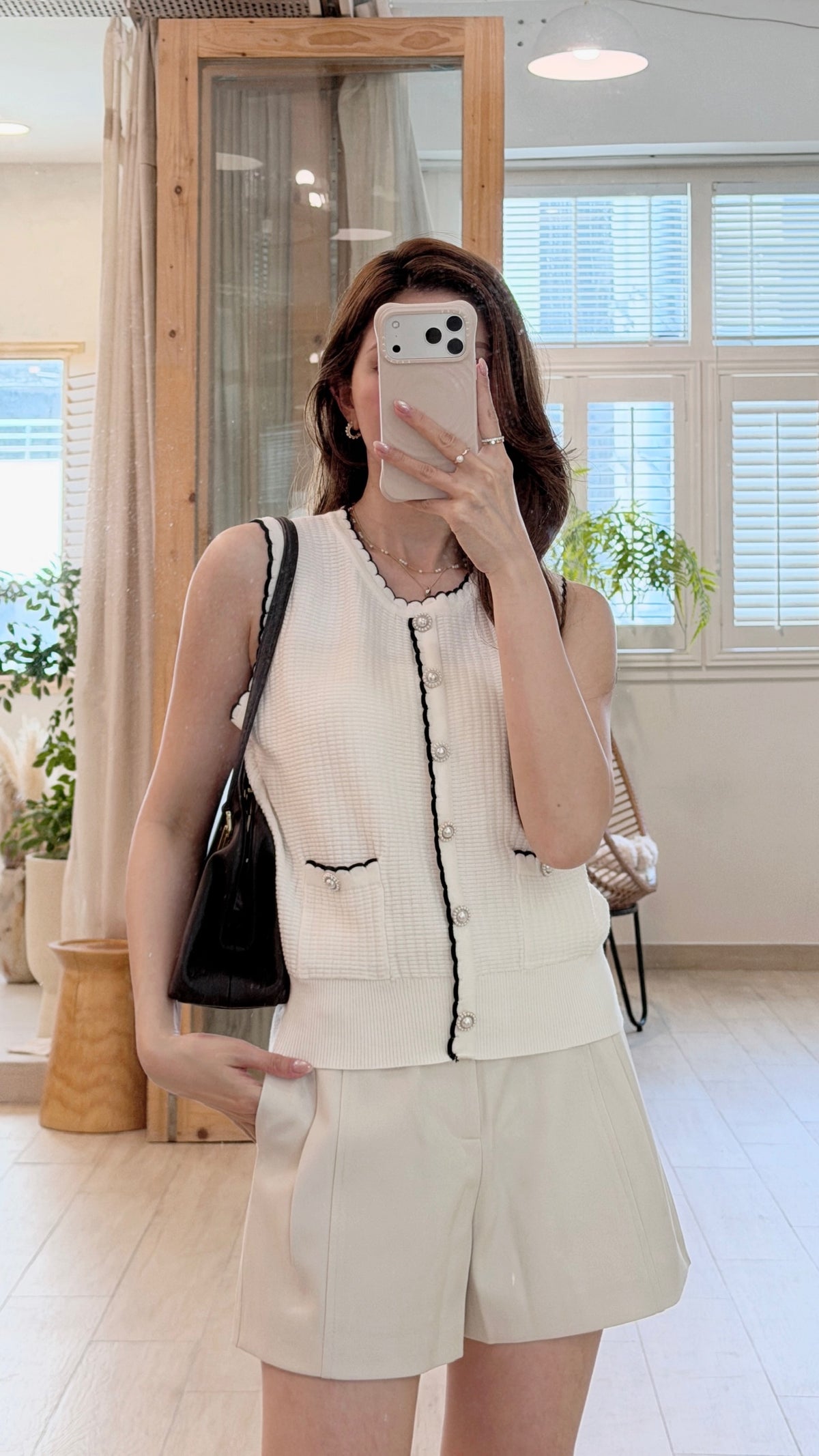 Deluxe Pearly Cardi Set