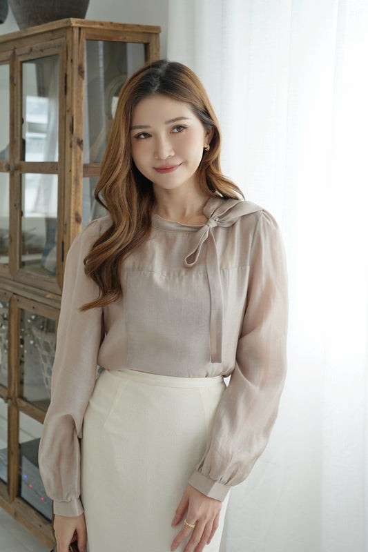 Dazzling Ribbon Blouse