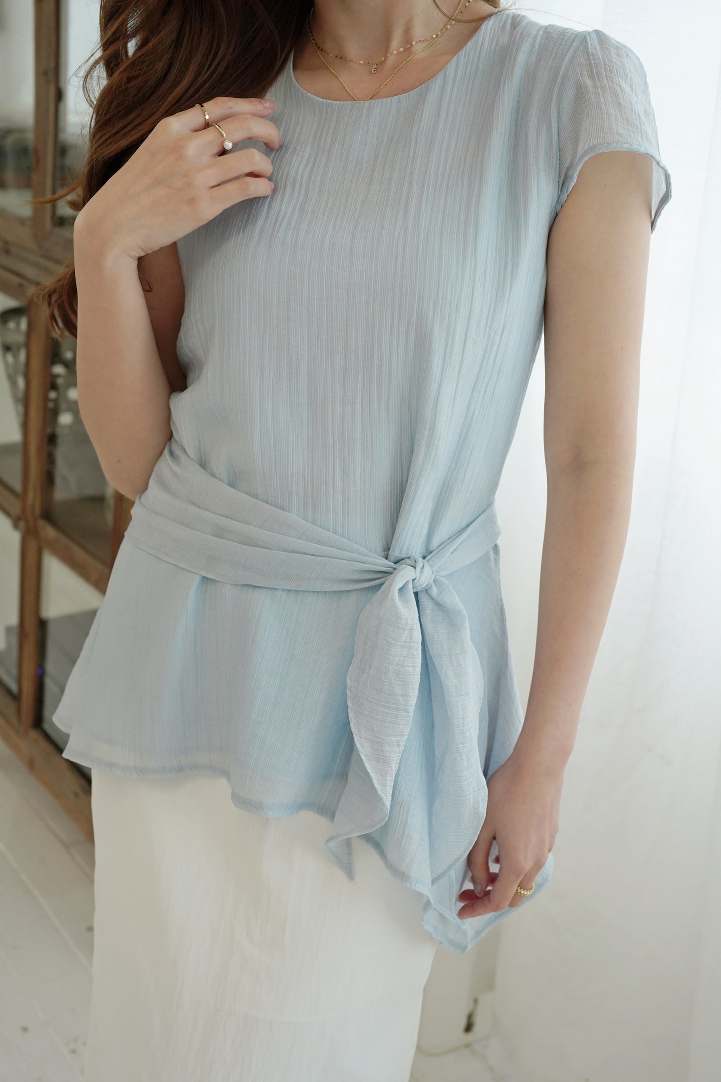 Ruffle Softness Blouse
