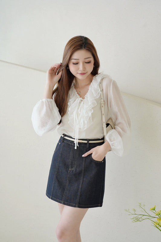 Mellow Denim Skirt