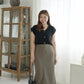 High Waist Autumn Skirt