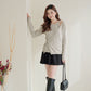 Cozy Ribbon Knitted Top