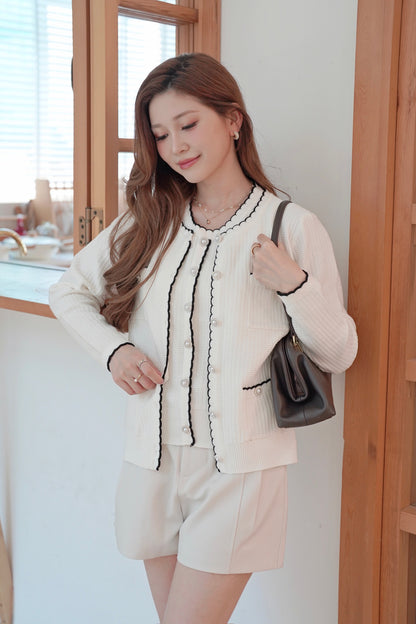 Deluxe Pearly Cardi Set