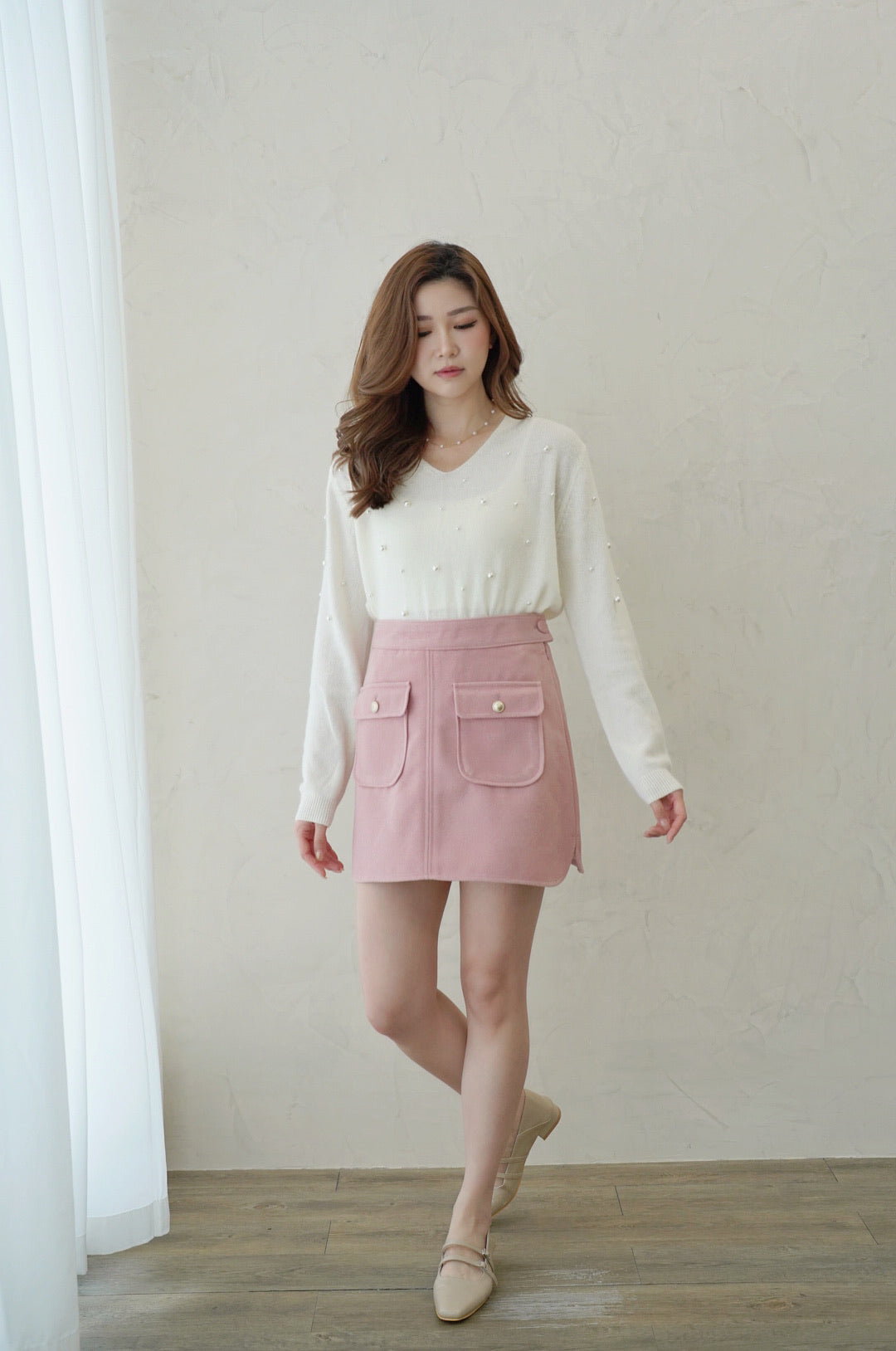 Be Grace Wool Skirt