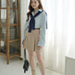 Scarf Shirt Set