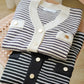 The Chic Stripe Cardi