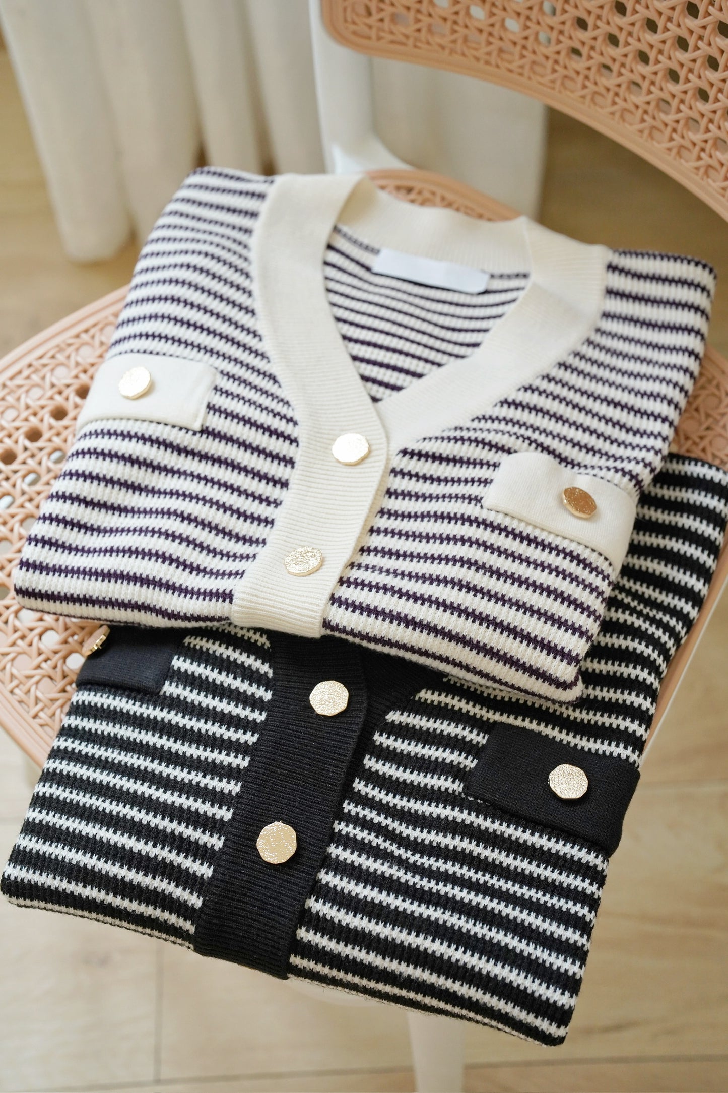 The Chic Stripe Cardi