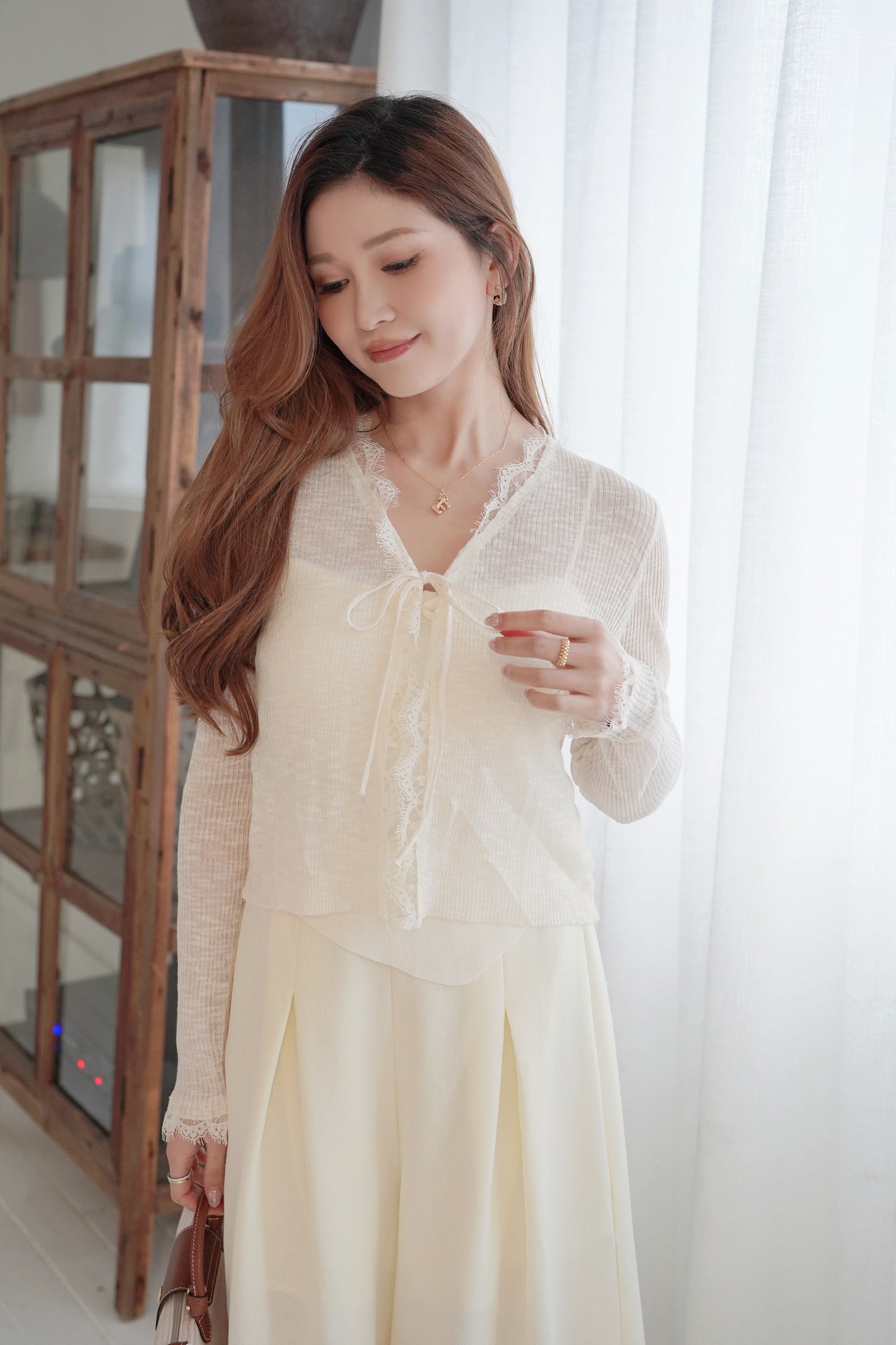 Marshmellow Cardi Set