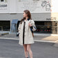 Frenchy Button Trench Coat