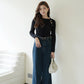 Marine Sofie Wide Leg Jeans