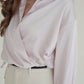 The Fine Satin Blouse