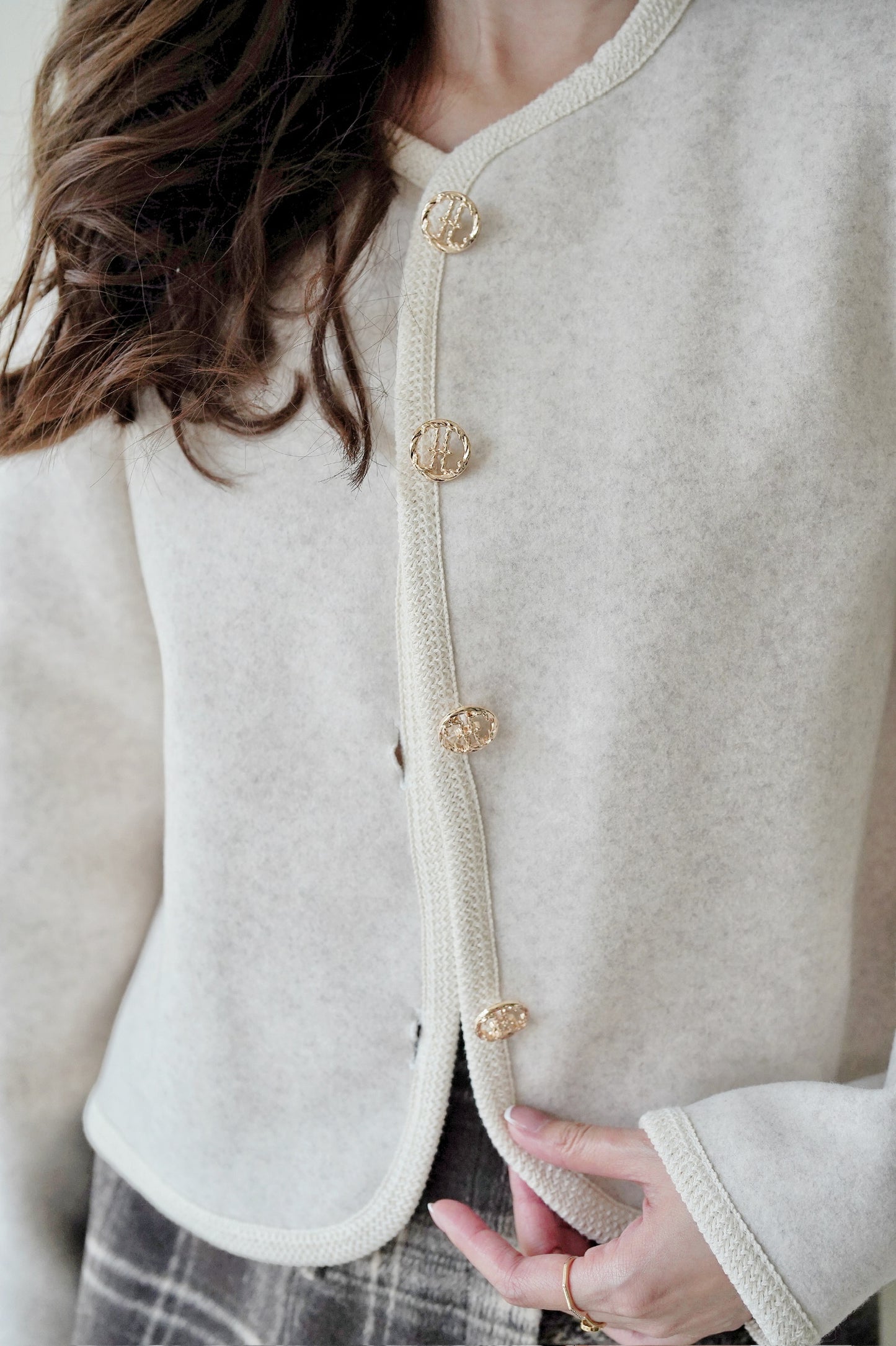 Softness Tweedy Coat